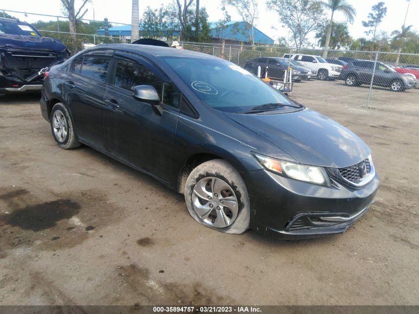 2013 HONDA CIVIC SDN LX - 2HGFB2F56DH545304