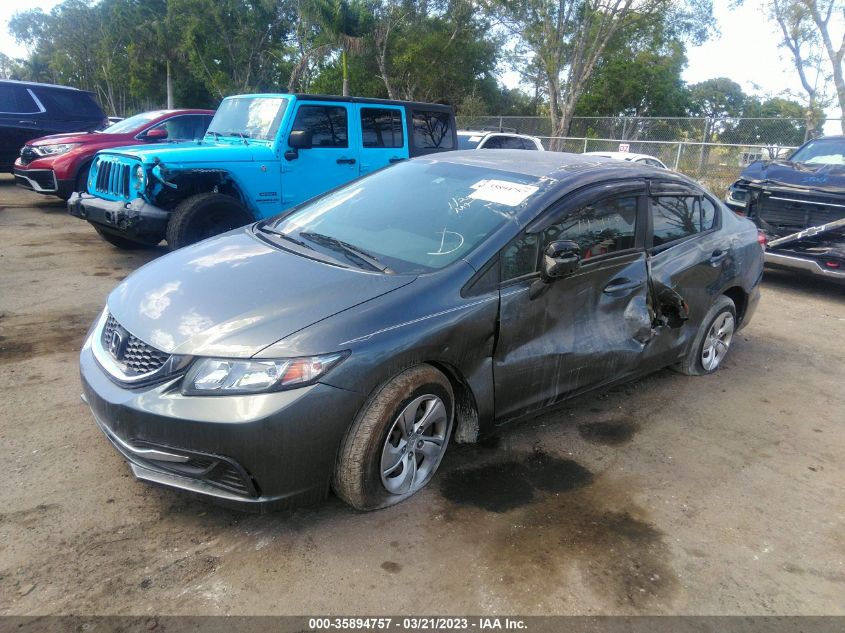 2013 HONDA CIVIC SDN LX - 2HGFB2F56DH545304