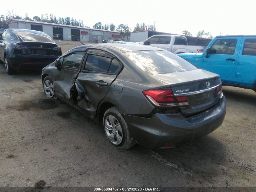 2013 HONDA CIVIC SDN LX - 2HGFB2F56DH545304