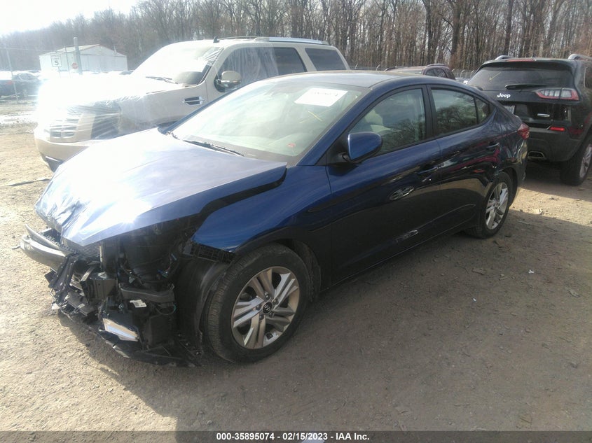 2020 HYUNDAI ELANTRA VIN: 5NPD84LF5LH609433