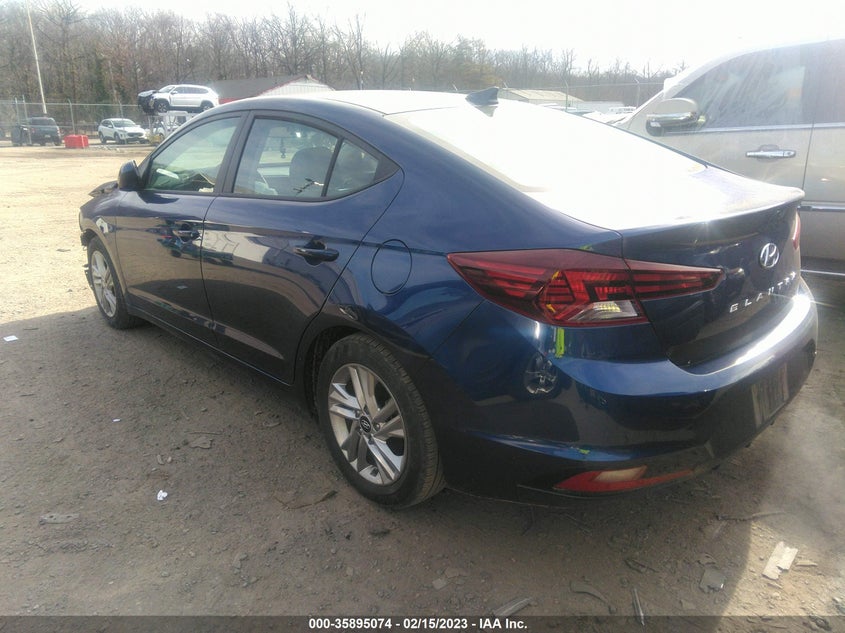 2020 HYUNDAI ELANTRA VIN: 5NPD84LF5LH609433