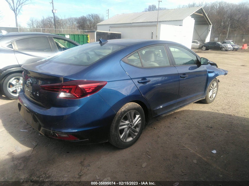 2020 HYUNDAI ELANTRA VIN: 5NPD84LF5LH609433