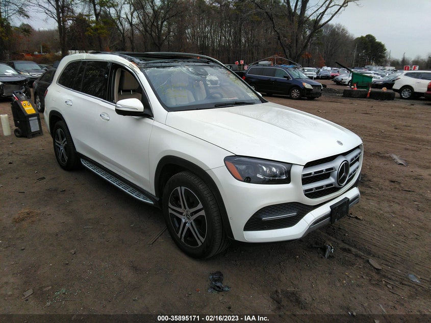 Auction sale of the 2022 Mercedes Benz GLS , vin: 4JGFF5KE2NA631781, lot number: 35895171
