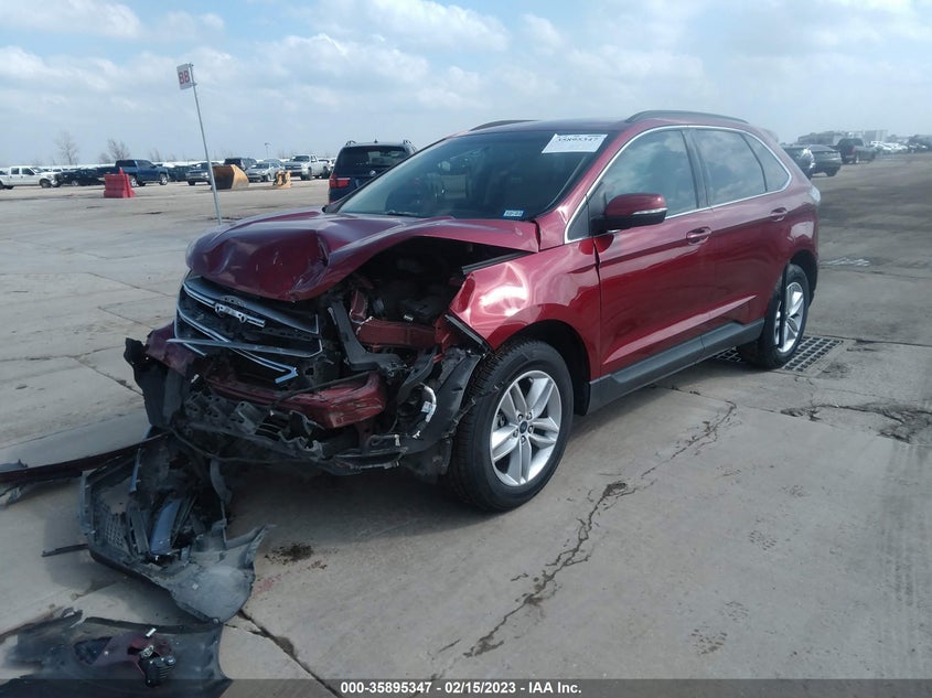 VIN 2FMPK3J97HBC48971 2017 FORD EDGE SEL