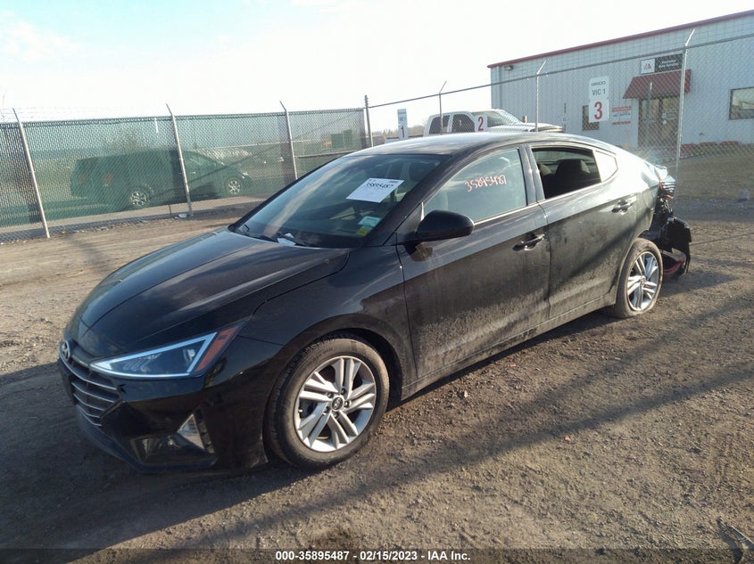 VIN 5NPD84LF2LH599475 2020 HYUNDAI ELANTRA SEL