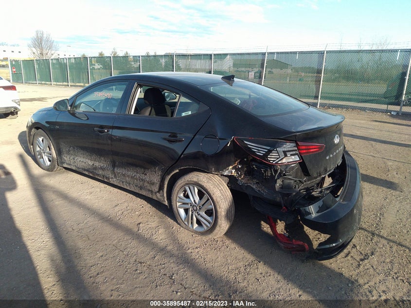 VIN 5NPD84LF2LH599475 2020 HYUNDAI ELANTRA SEL