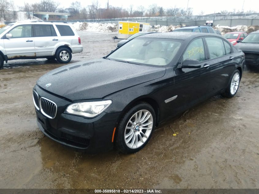 2014 BMW 7 SERIES 750LI XDRIVE - WBAYF8C58ED653602