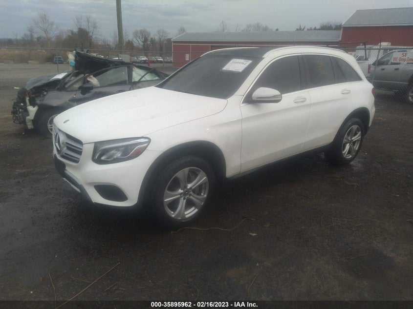 VIN WDC0G4KB8JV058700 2018 MERCEDES-BENZ GLC GLC 300