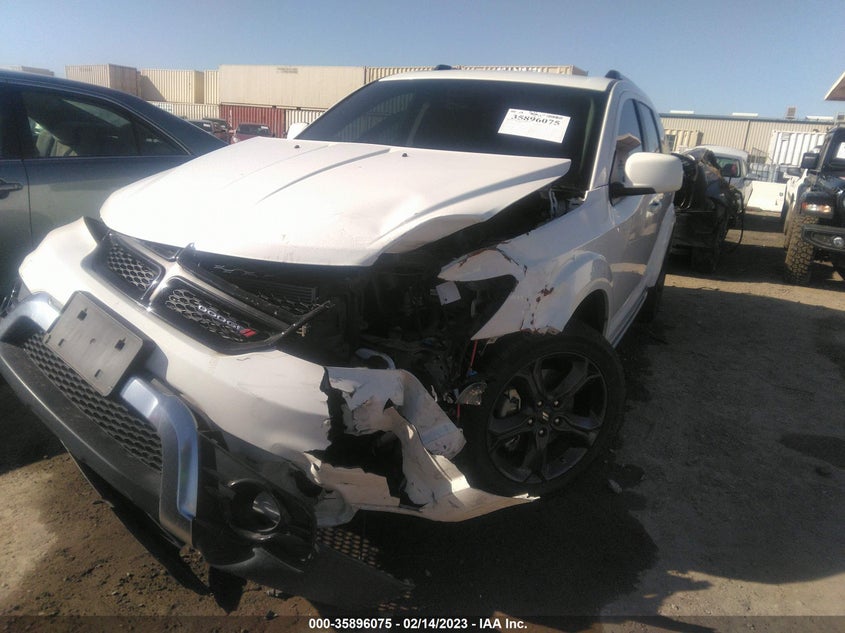 VIN 3C4PDCGG1KT783245 2019 DODGE JOURNEY CROSSROAD