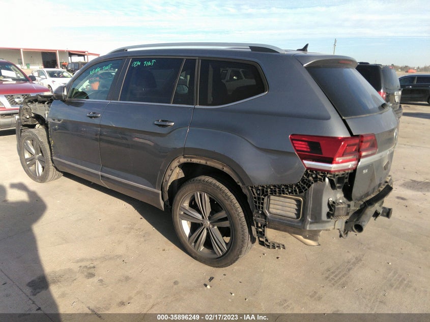 VIN 1V2YR2CA8KC594197 2019 VOLKSWAGEN ATLAS 3.6L V6 SE W