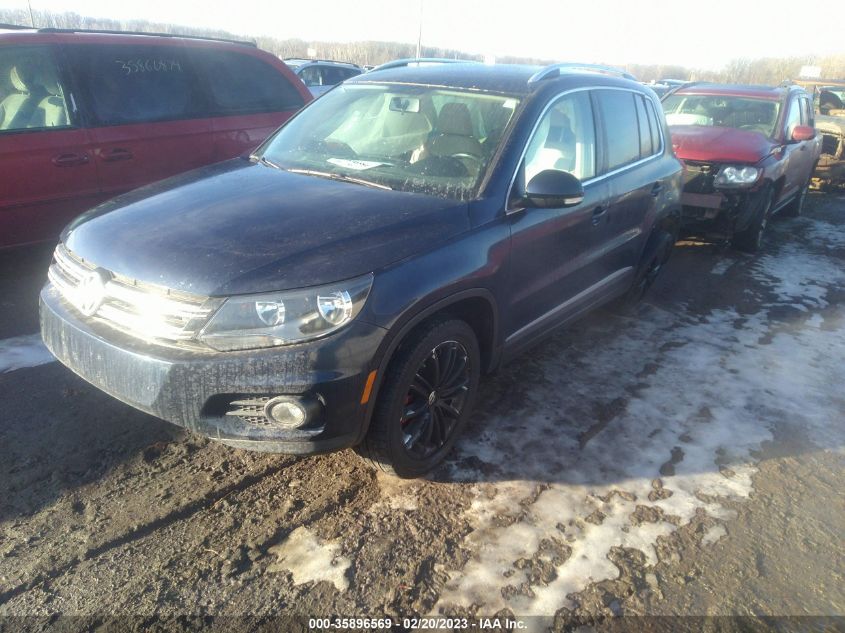 2013 VOLKSWAGEN TIGUAN SE - WVGBV3AX3DW613025