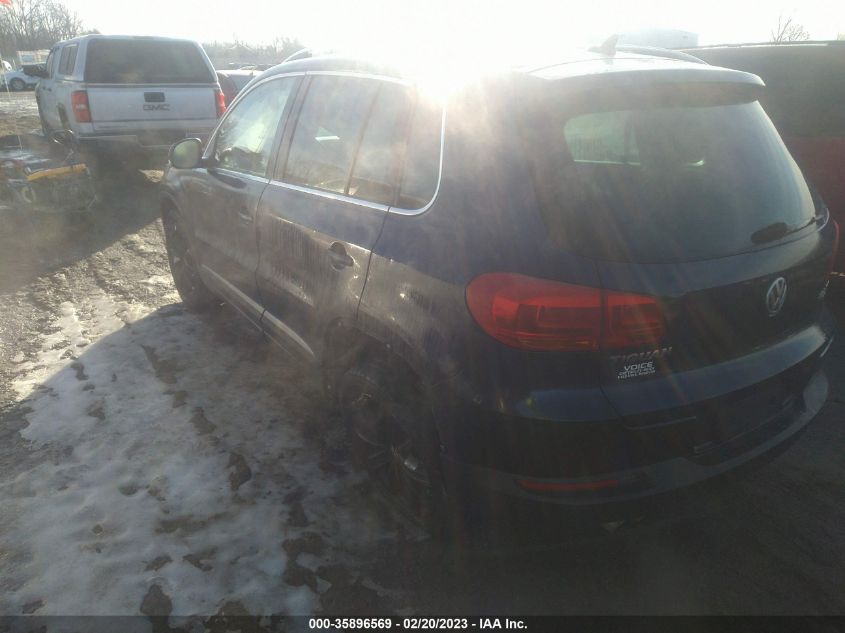 2013 VOLKSWAGEN TIGUAN SE - WVGBV3AX3DW613025