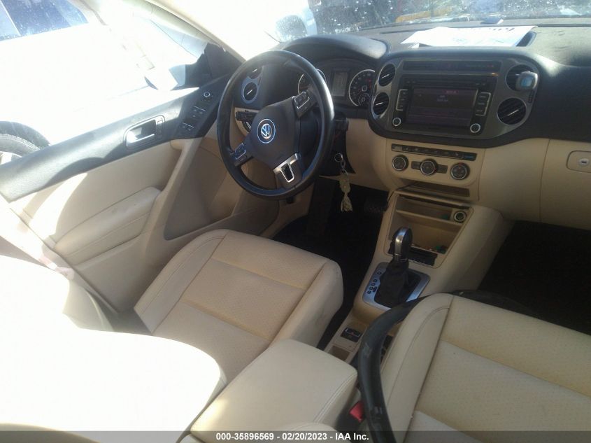 2013 VOLKSWAGEN TIGUAN SE - WVGBV3AX3DW613025