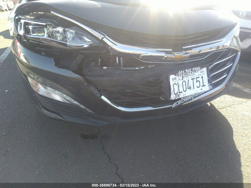 Auction sale of the 2020 CHEVROLET MALIBU , vin: 1G1ZE5SX9LF017437, lot number: 35896734