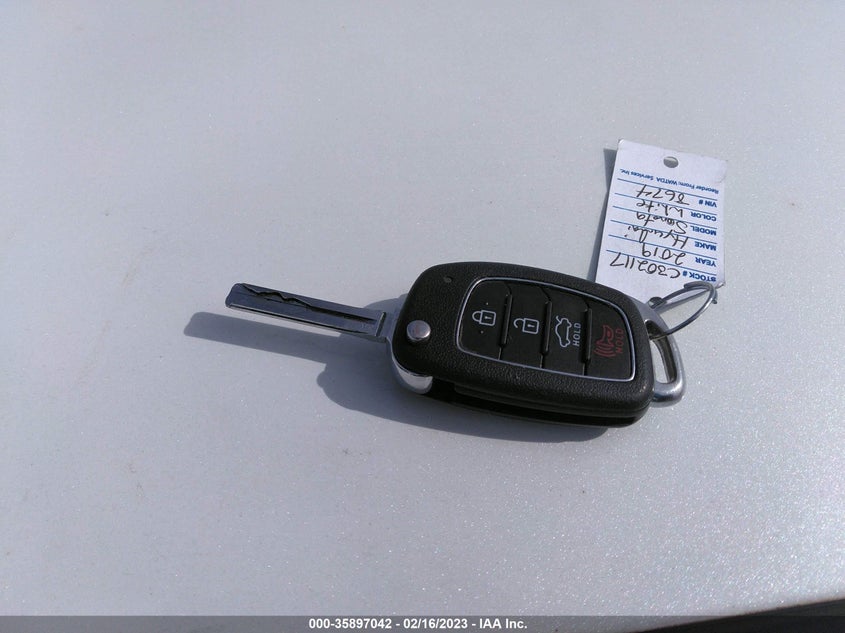 VIN 5NPE24AFXKH748674 2019 HYUNDAI SONATA SE