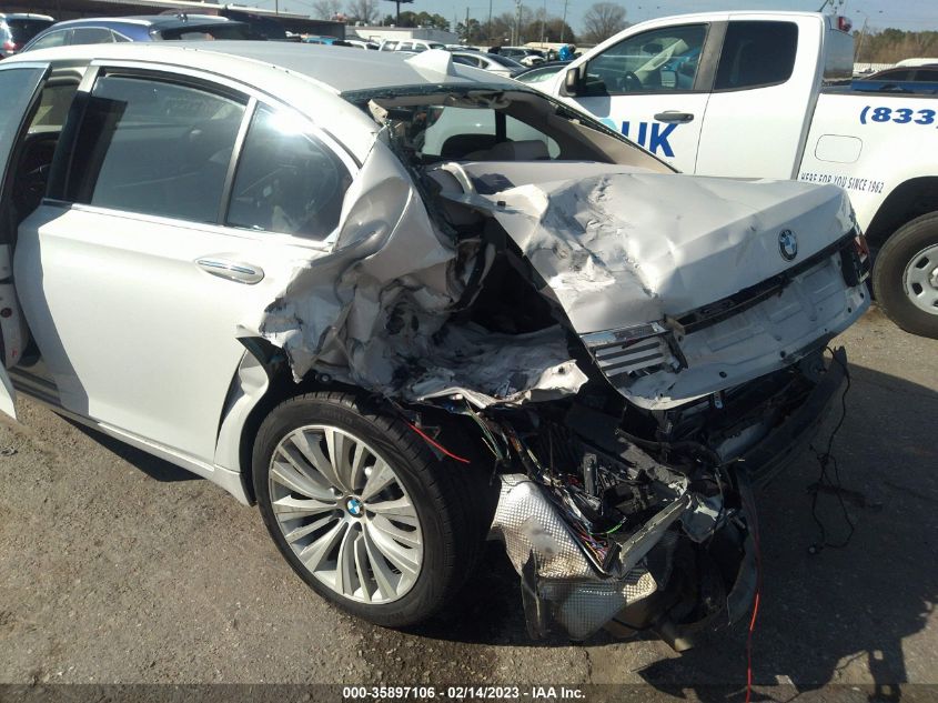 2015 BMW 7 SERIES 740I - WBAYA6C5XFD826850