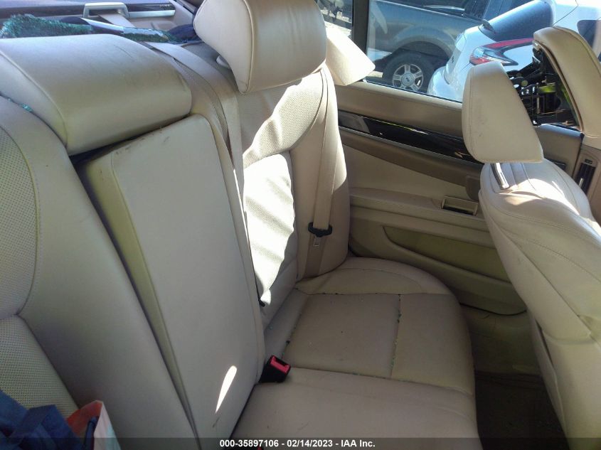 2015 BMW 7 SERIES 740I - WBAYA6C5XFD826850