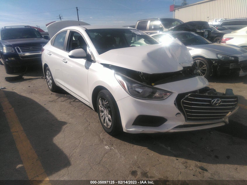 VIN 3KPC24A65NE155434 2022 HYUNDAI ACCENT SE