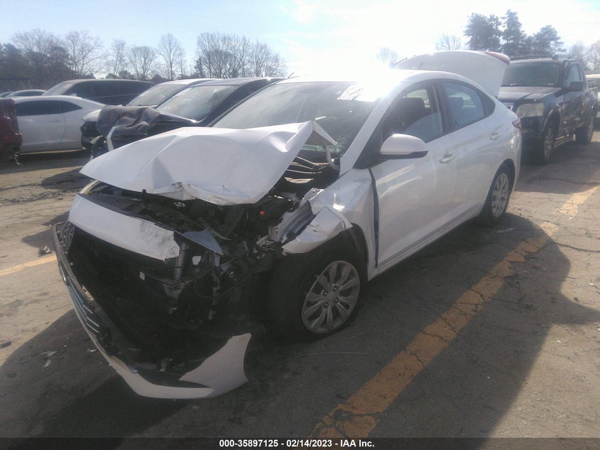 VIN 3KPC24A65NE155434 2022 HYUNDAI ACCENT SE