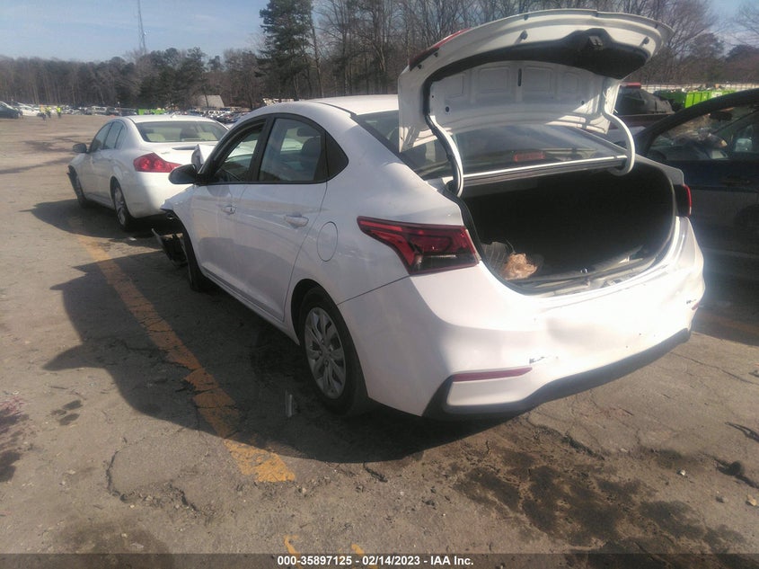 VIN 3KPC24A65NE155434 2022 HYUNDAI ACCENT SE