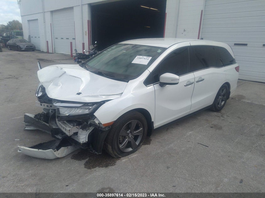 VIN 5FNRL6H51MB031461 2021 HONDA ODYSSEY EX