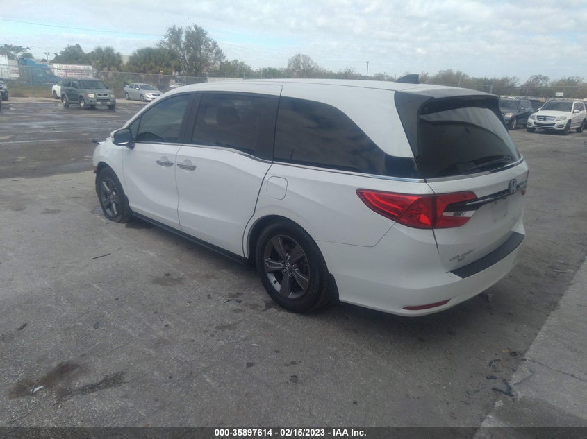 VIN 5FNRL6H51MB031461 2021 HONDA ODYSSEY EX