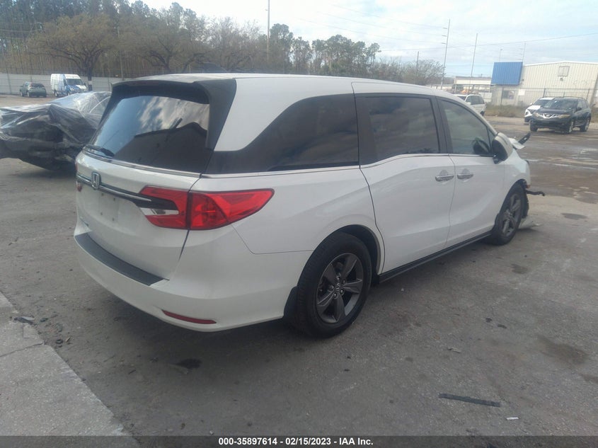 VIN 5FNRL6H51MB031461 2021 HONDA ODYSSEY EX
