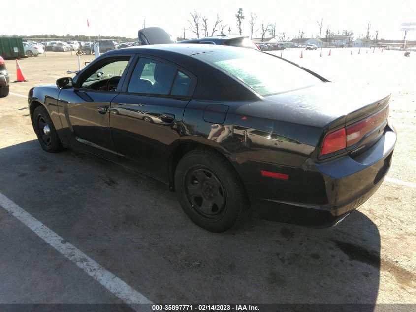 2013 DODGE CHARGER POLICE - 2C3CDXAG9DH734521