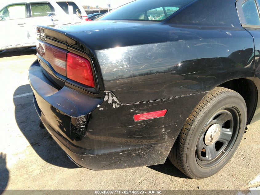2013 DODGE CHARGER POLICE - 2C3CDXAG9DH734521