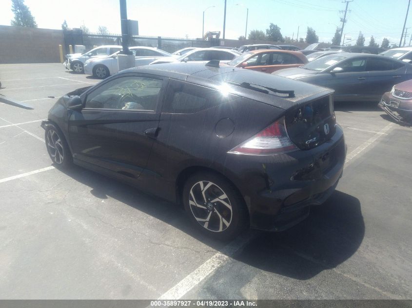 2016 HONDA CR-Z EX/EX-L JHMZF1D62GS000329
