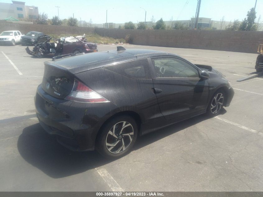 2016 HONDA CR-Z EX/EX-L JHMZF1D62GS000329