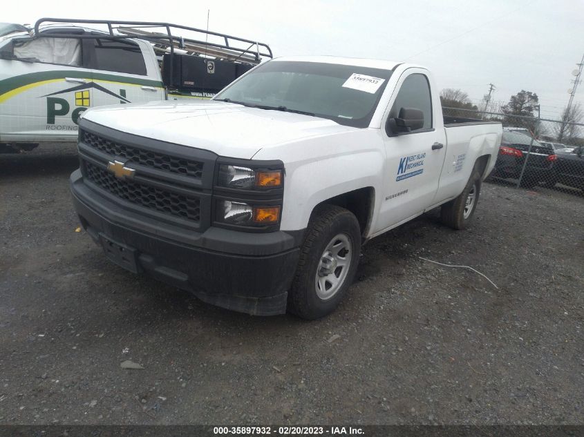 2015 CHEVROLET SILVERADO 1500 WORK TRUCK - 1GCNCPEH8FZ430013