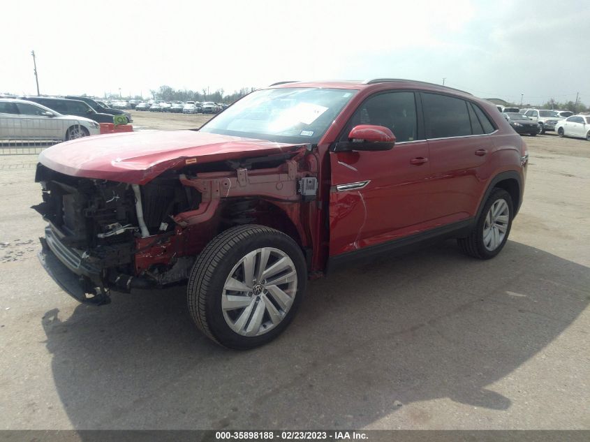 2021 VOLKSWAGEN ATLAS CROSS SPORT 2.0T SE W/TECHNOLOGY 1V2JC2CA2MC236731