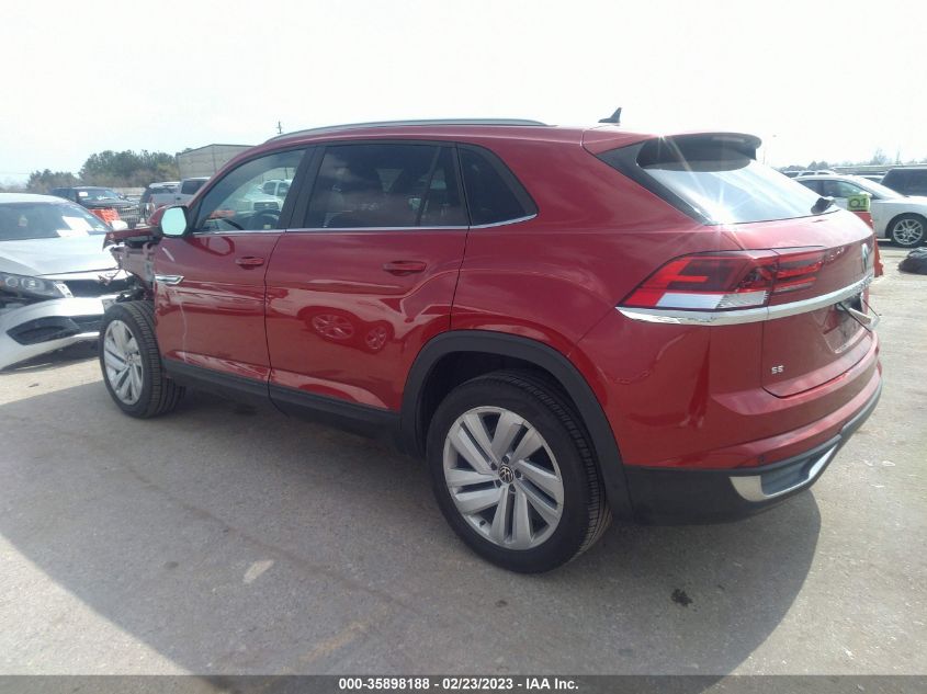 2021 VOLKSWAGEN ATLAS CROSS SPORT 2.0T SE W/TECHNOLOGY 1V2JC2CA2MC236731