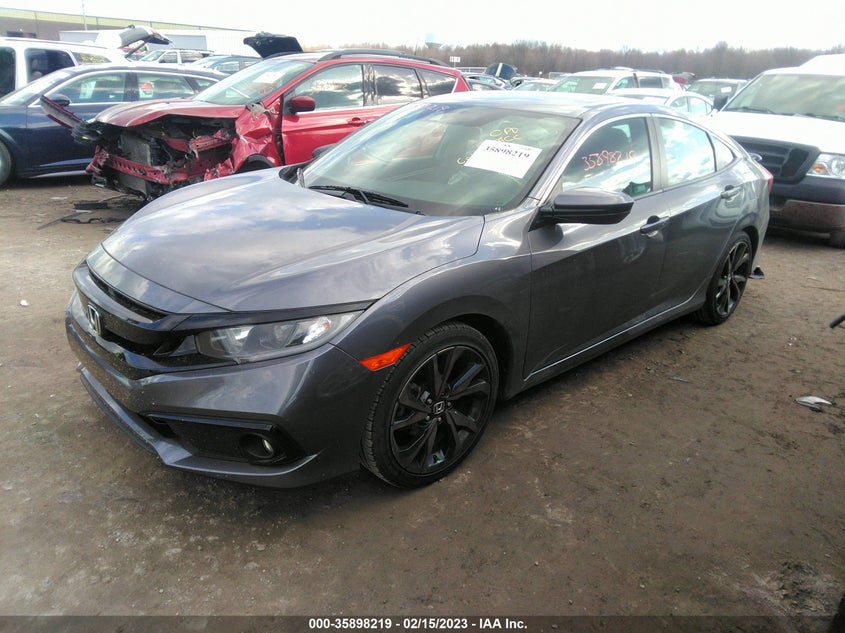 VIN 2HGFC2F89KH565566 2019 HONDA CIVIC SEDAN SPORT