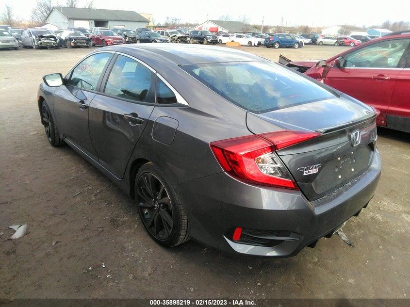 VIN 2HGFC2F89KH565566 2019 HONDA CIVIC SEDAN SPORT