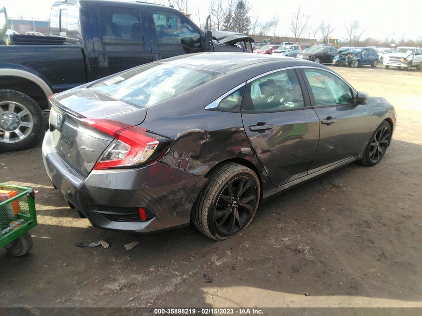 VIN 2HGFC2F89KH565566 2019 HONDA CIVIC SEDAN SPORT