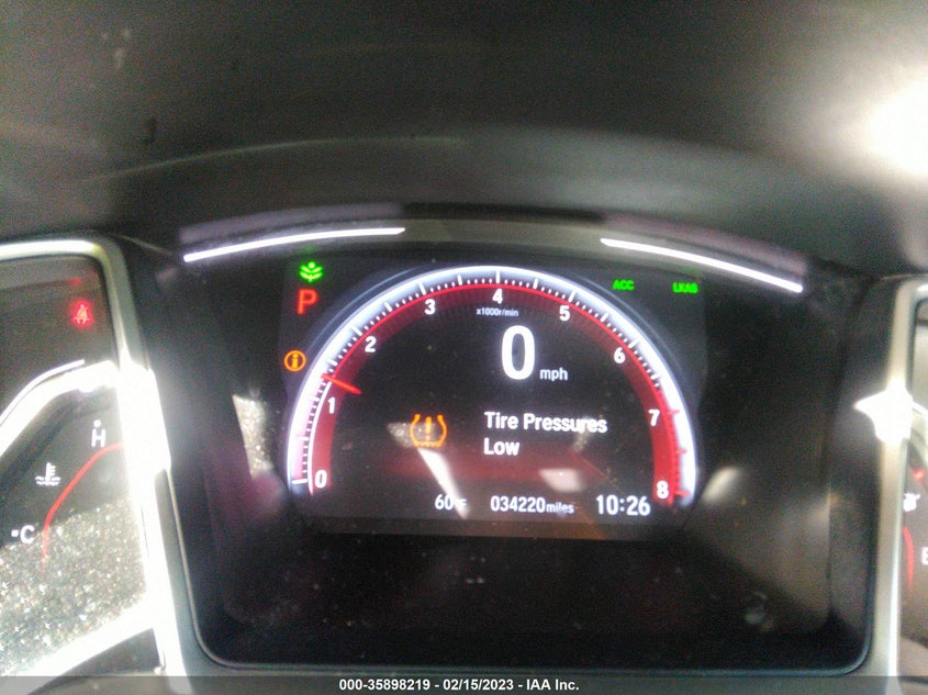 VIN 2HGFC2F89KH565566 2019 HONDA CIVIC SEDAN SPORT