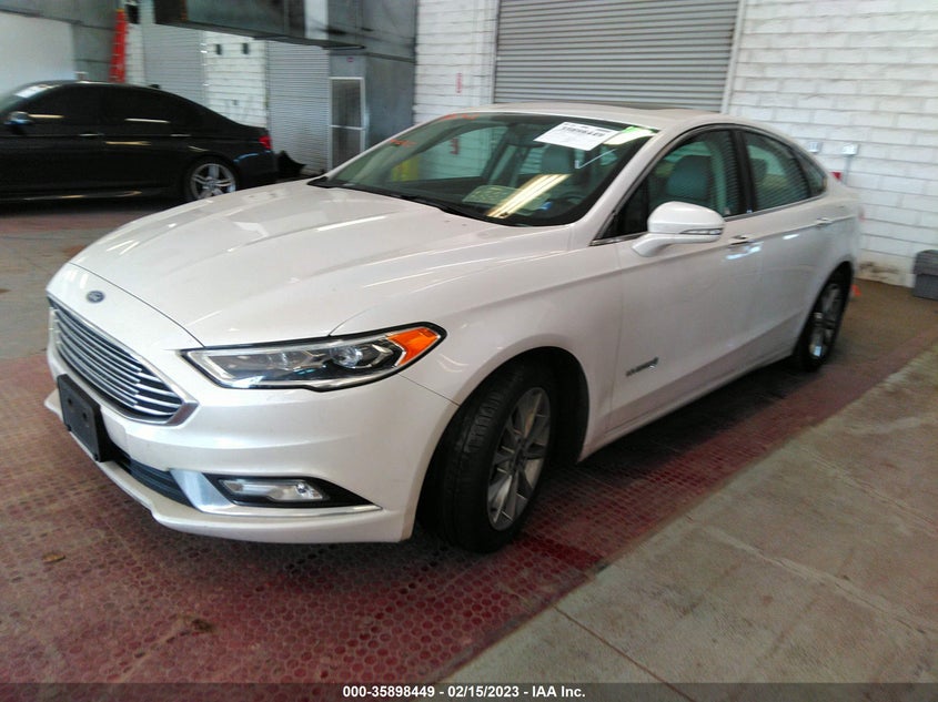 VIN 3FA6P0LU9HR163736 2017 FORD FUSION HYBRID SE
