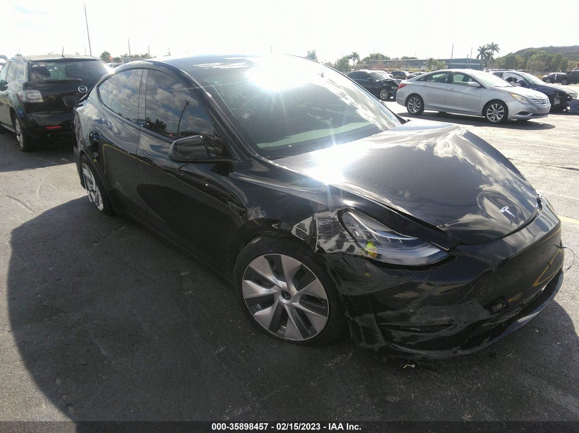 VIN 7SAYGDEE5NF379289 2022 TESLA MODEL Y LONG RANGE