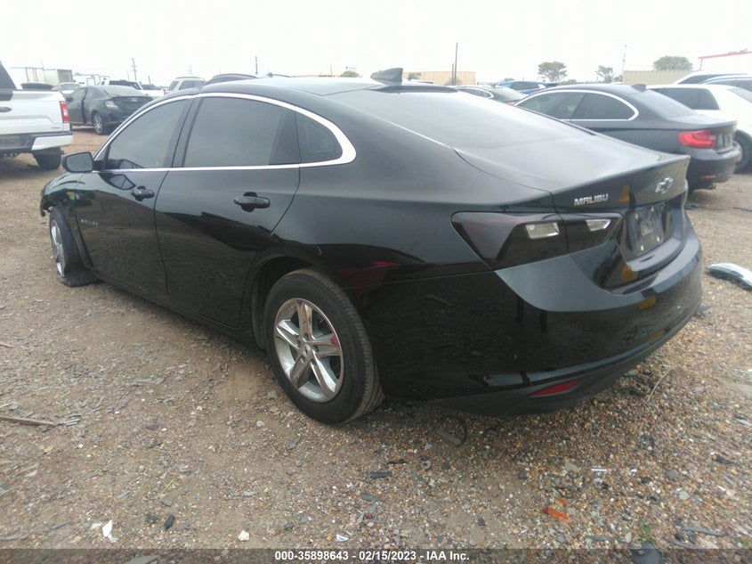 VIN 1G1ZB5ST6LF014050 2020 CHEVROLET MALIBU LS