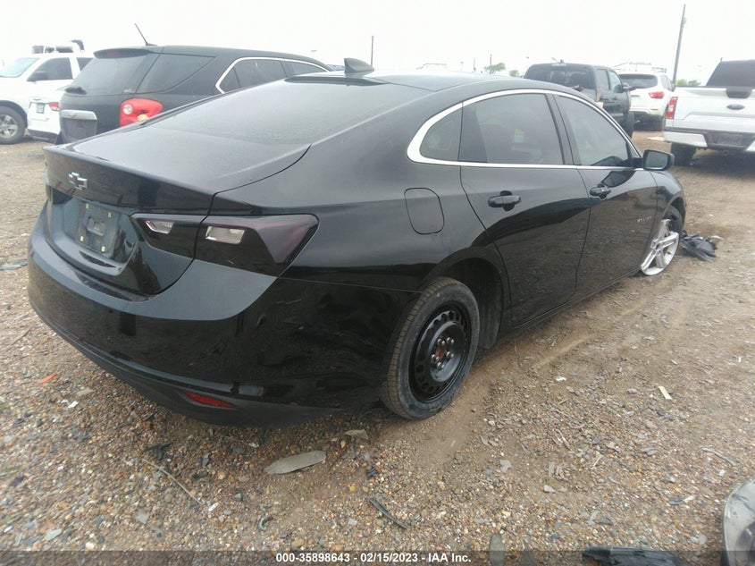 VIN 1G1ZB5ST6LF014050 2020 CHEVROLET MALIBU LS