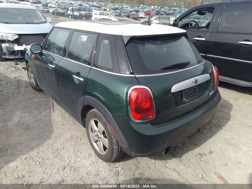 2015 MINI COOPER HARDTOP 4 DOOR - WMWXS5C56FT829513