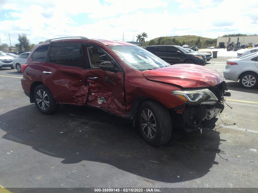 VIN 5N1DR2MN6HC659652 2017 NISSAN PATHFINDER SL