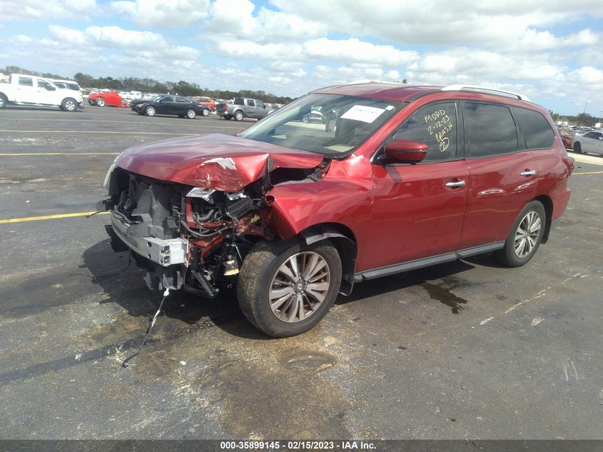 VIN 5N1DR2MN6HC659652 2017 NISSAN PATHFINDER SL