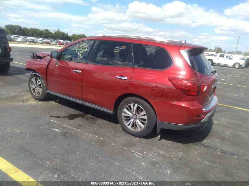 VIN 5N1DR2MN6HC659652 2017 NISSAN PATHFINDER SL