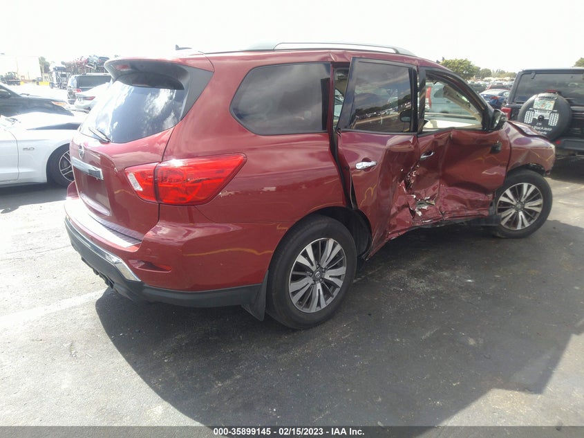 VIN 5N1DR2MN6HC659652 2017 NISSAN PATHFINDER SL