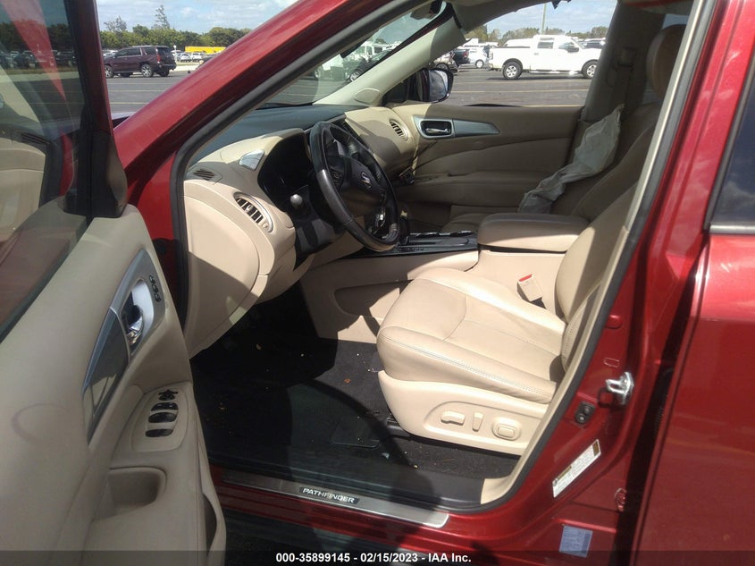 VIN 5N1DR2MN6HC659652 2017 NISSAN PATHFINDER SL