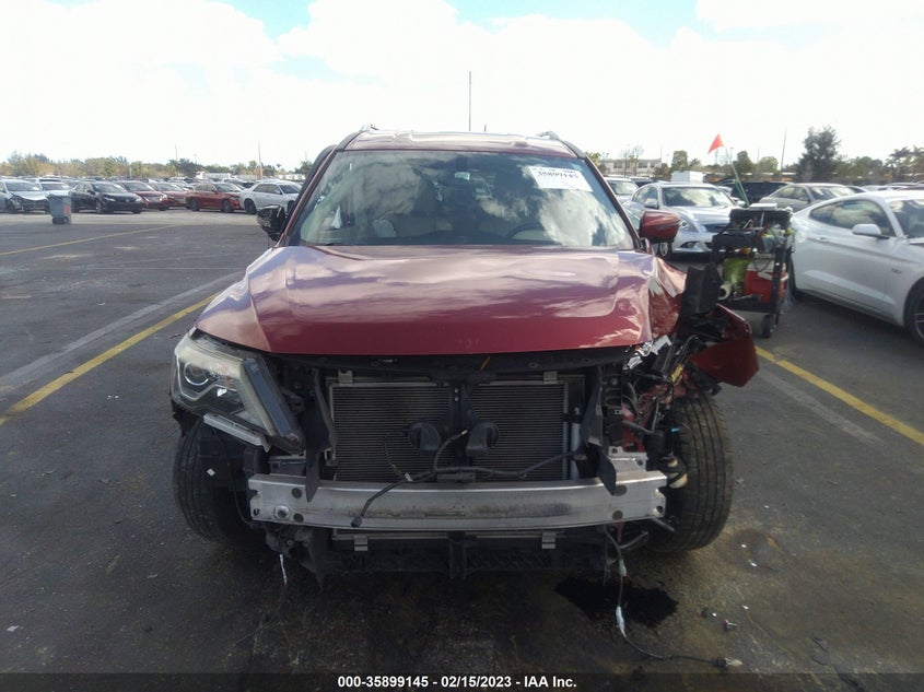 VIN 5N1DR2MN6HC659652 2017 NISSAN PATHFINDER SL