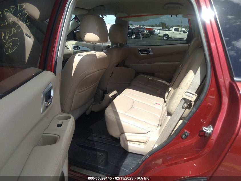VIN 5N1DR2MN6HC659652 2017 NISSAN PATHFINDER SL